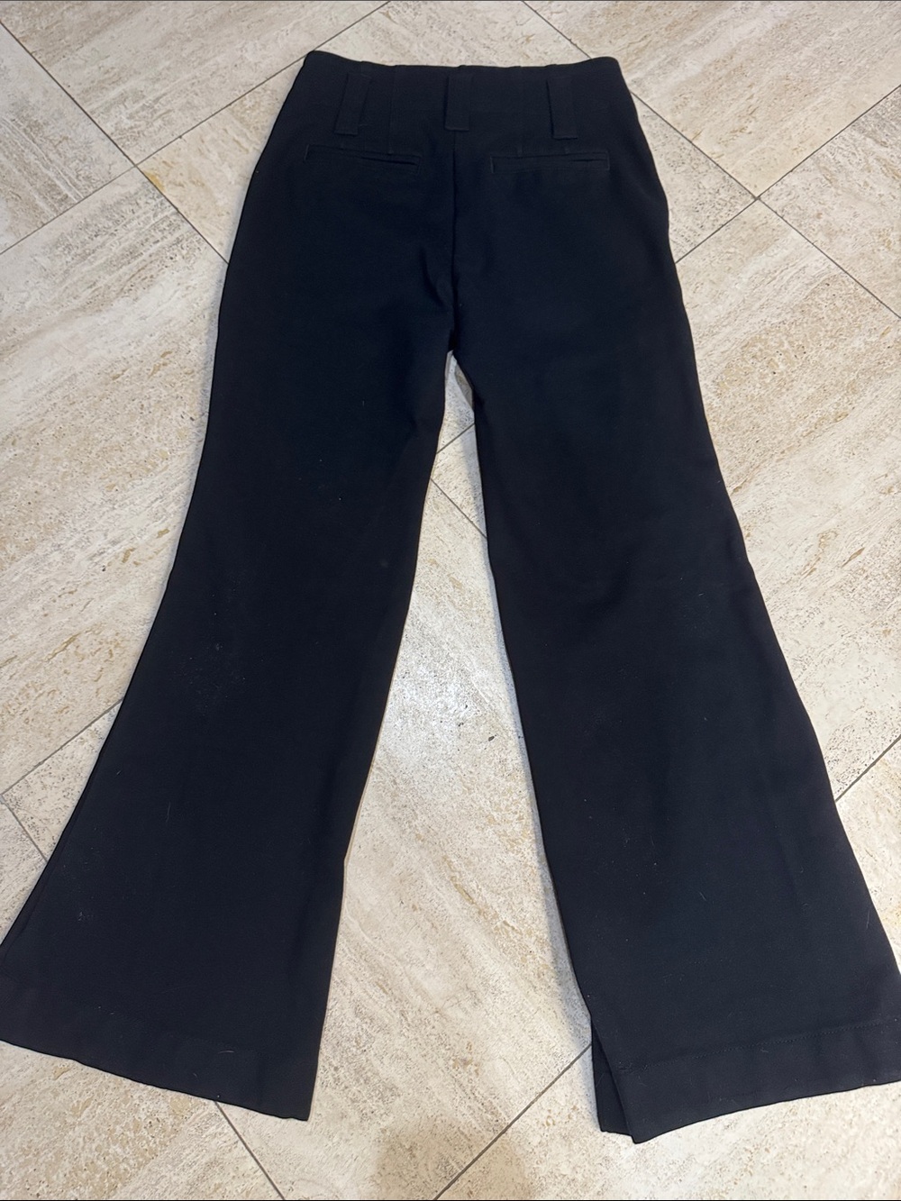 Anthropologie Black Wide-Leg Trousers - Picture 7 of 11